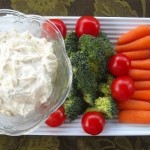 ranch vegetable dip, ranch dip, easy ranch dip