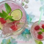Make this Easy Fruity Lemonade recipe with fresh raspberries, fresh blackberries, fresh strawberries or even fresh blueberries. Fruity Lemonade recipes are perfect for your 4th of July backyard bbq beverage-drink recipes via flouronmyface.com