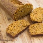 Carrot Cake Bread loaf and slices via flouronmyface.com