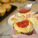 How To Fill Cupcakes with Strawberry Filling