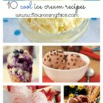 ice cream recipes, summer, frozen treats, recipe round up, ice cream roundup