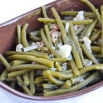 crock pot green beans, easy green beans, progressive dinner, green bean recipe