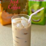 Coconut Iced Coffee recipe, cold brewed iced coffee directions, Dunkin' Donuts Coffee, Spring Coffee Flavors