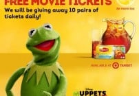 Lipton Coupon, Muppets Most Wanted Movie, Target