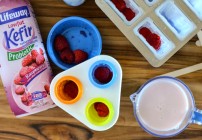 #shop, Lifeway Kefir Ice Pops, Raspberry Kefir recipe, kefir ice pops, probiotic ice pops