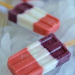 Red White Blueberry Ice Pops
