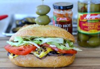 grilled vegetable sandwich
