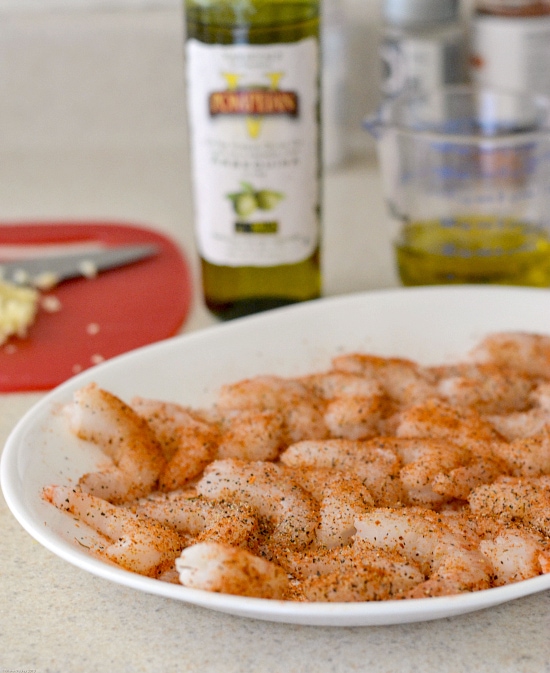 Blackened Shrimp ScampiFlour On My Face