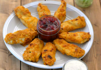 Baked buffalo Ranch CHicken Strips