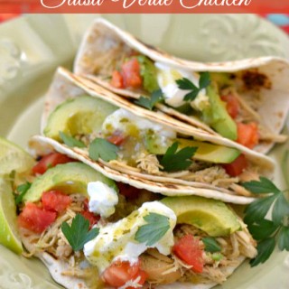 Crock Pot Salsa Verde Chicken