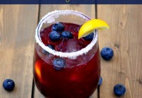 Blueberry Meyer Lemon Margarita