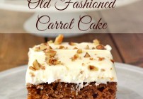 Old Fashioned Carrot Cake