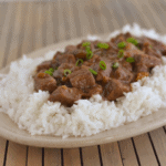 Easy Crock Pot Pepper Steak recipe via flouronmyface.com