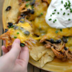 Cheesy Pulled Pork Nachos