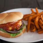 Cheddar BBQ Burger recipe via flouronmyface.com