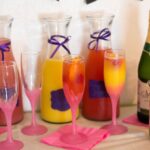Mimosa Bar set up via flouronmyface.com