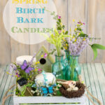 Spring Birch Bark Candles