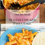 Italian Chicken Pasta Bake