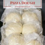 Easy Freezer Meals Homemade Pizza Dough. Who needs take out when you have your freezer loaded with homemade pizza dough ready to rise via flouronmyface.com