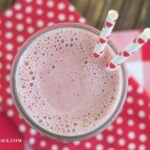 Start the morning off with a healthy Cherry Kefir Smoothie recipe via flouronmyface.com