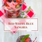 4th of July Red White Blue Sangria
