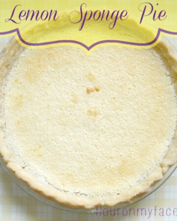 A classic Amish pie recipe is this Lemon Sponge Pie recipe from the Vinatge recipe project via flouronmyface.com