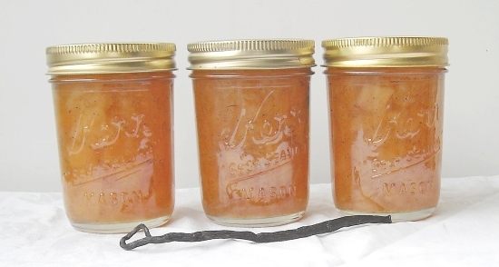 pear jam, canning, recipes, pear recipes, vanilla bean recipes, vanilla flavored jam