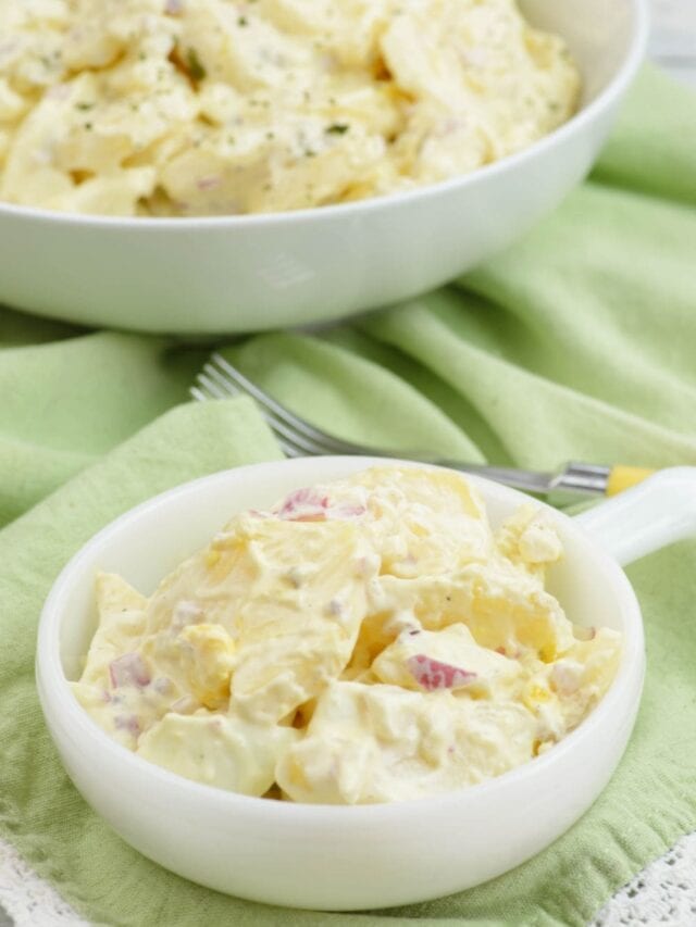 The Best Old Fashioned Potato Salad Recipe - Flour On My Face