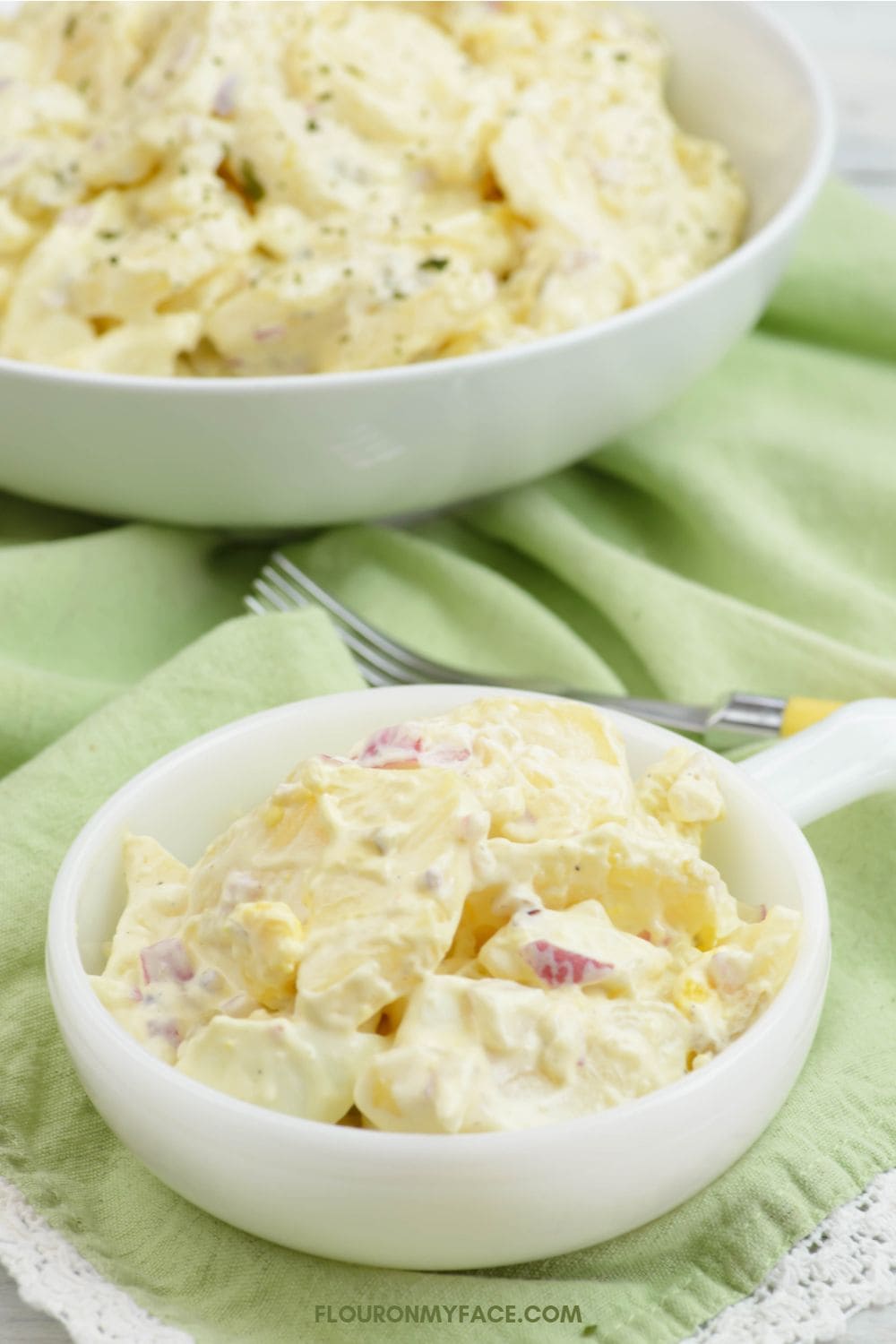 Best Old Fashioned Potato Salad With Eggs Flour On My Face