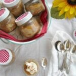 a vintage Peach Kuchen Recipe via flouronmyface.com