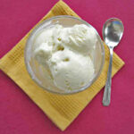 creme fraiche, ice cream, creme fraiche cheesecake, ice cream