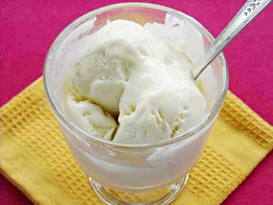 homemade ice cream, creme fraiche ice cream, cheesecake ice cream