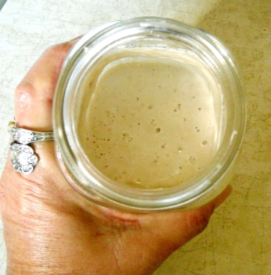 how to make sourdough, starter, 