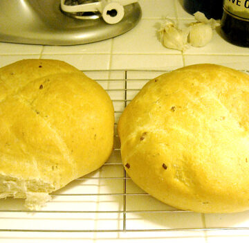Garlic, Rosemary, Bread, Homemade Bread Recipes
