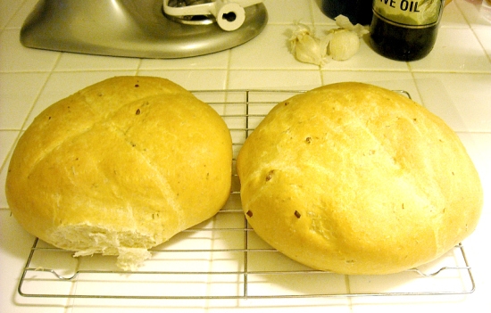 Garlic, Rosemary, Bread, Homemade Bread Recipes