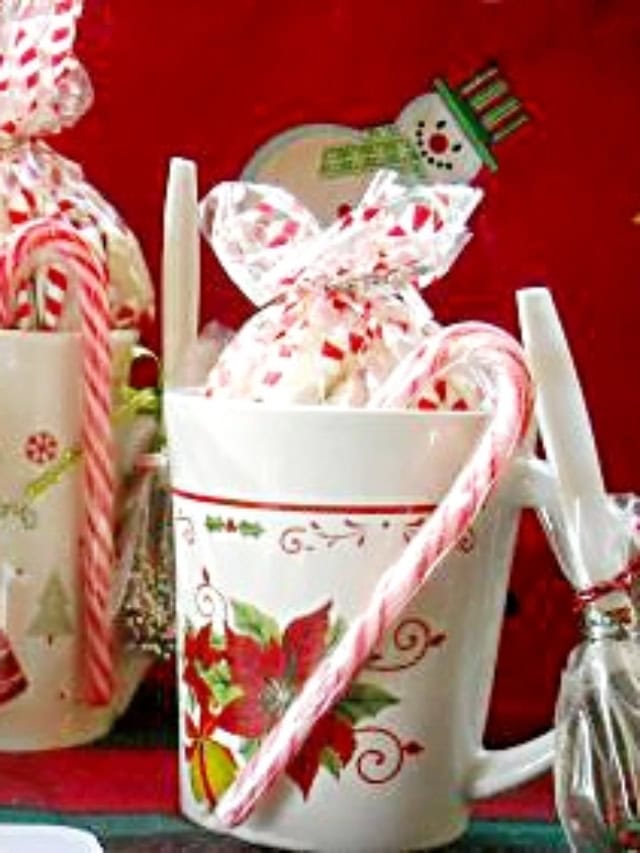 Homemade Christmas Peppermint Hot Cocoa Mix