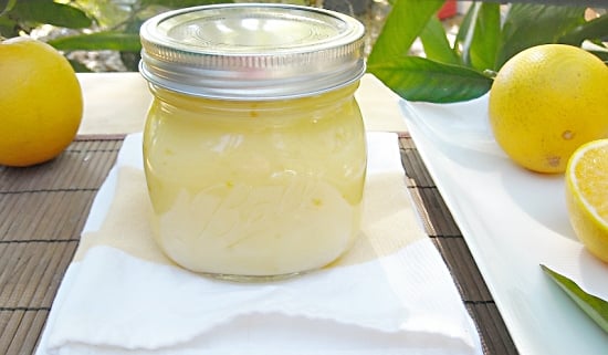 Homemade Orange Curd recipe via flouronmyface.com