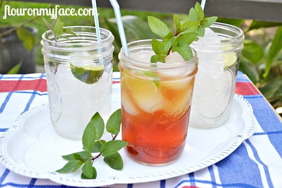 sweet iced tea, southern ice tea, how to make, tea, summer drinks