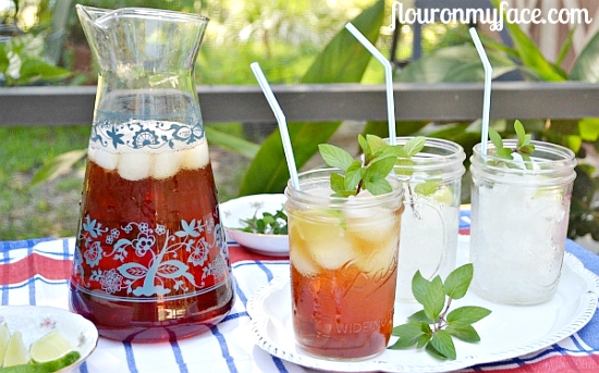 how to make, sweet ice tea, summer, beverages, ice tea directions