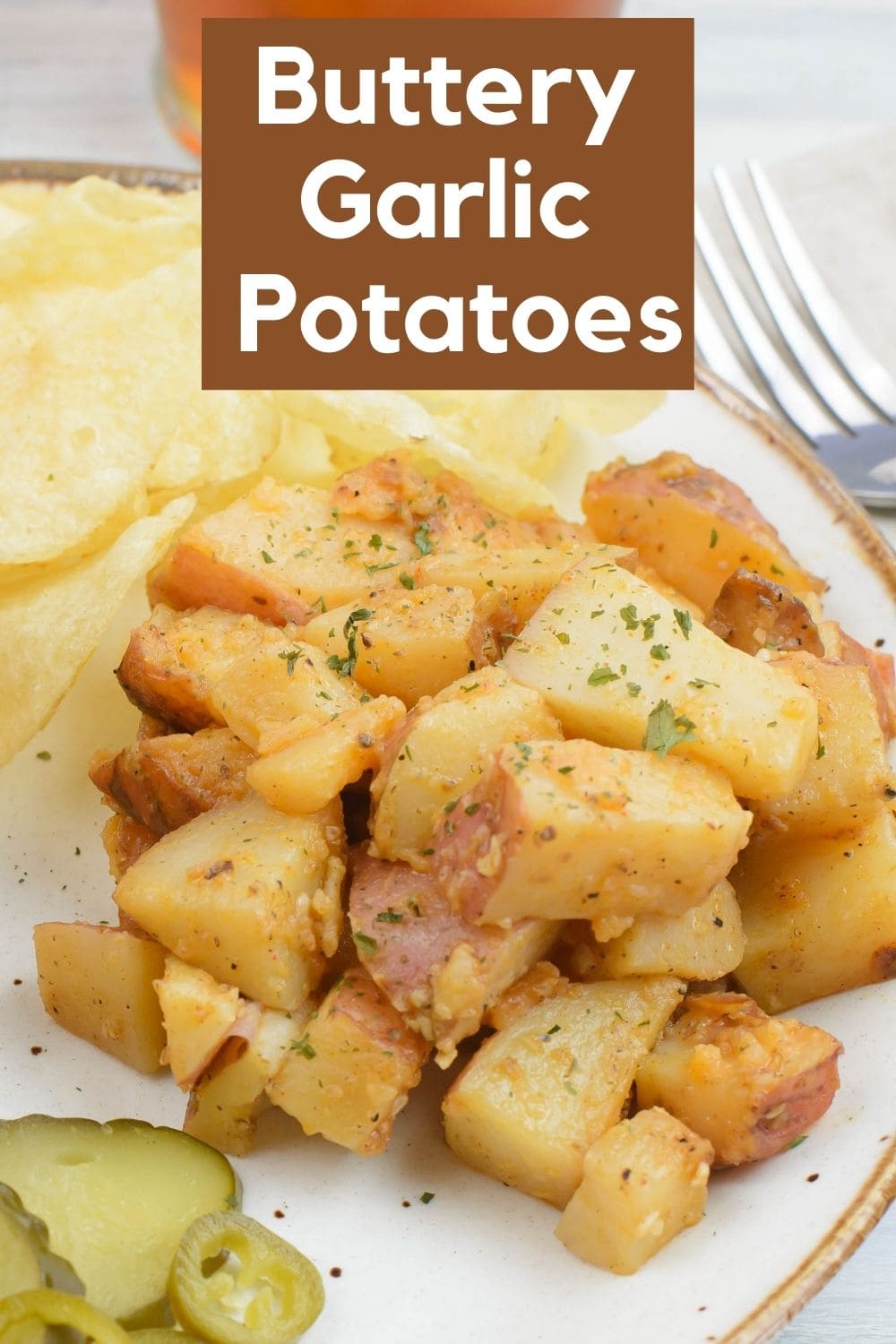 Garlic Potatoes (best BBQ side dish) Flour On My Face