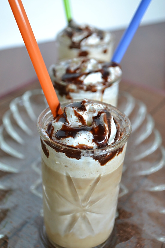 Coffee Milkshake With Mocha Flavor + Video, DF