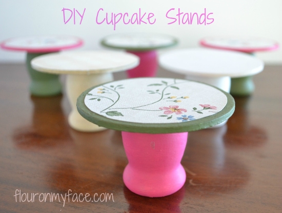 DIY Mini Cupcake Stands