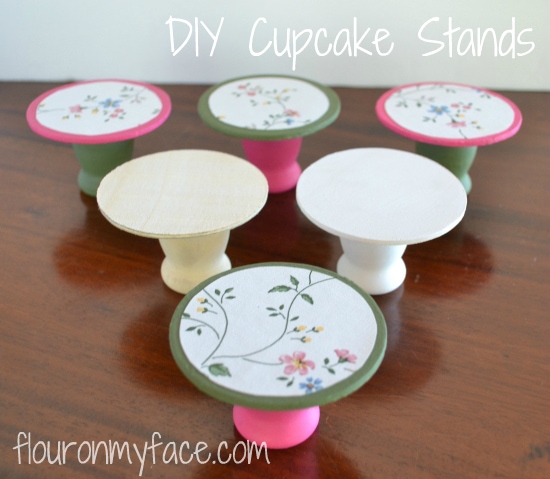DIY  Cupcake Stands