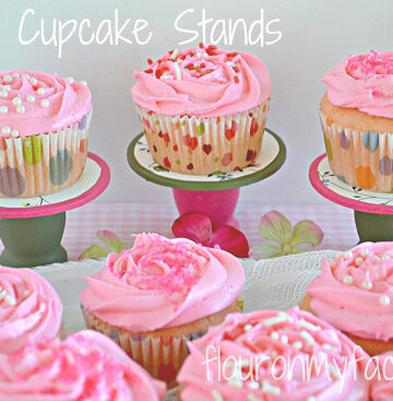 DIY, Cupcake, Stands, Mini Cupcake Stands