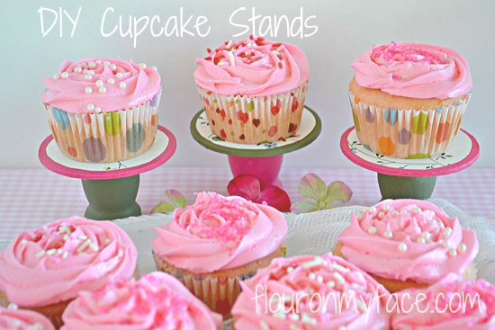 DIY Cupcake Stands 