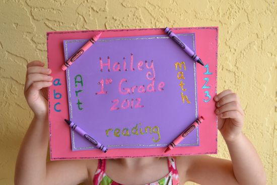 Elmer's Back To School Craft