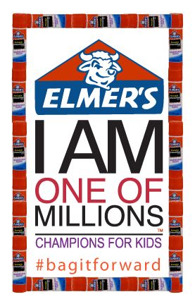  Elmer's Champions For Kids Bag It Forward Simple Service Project.