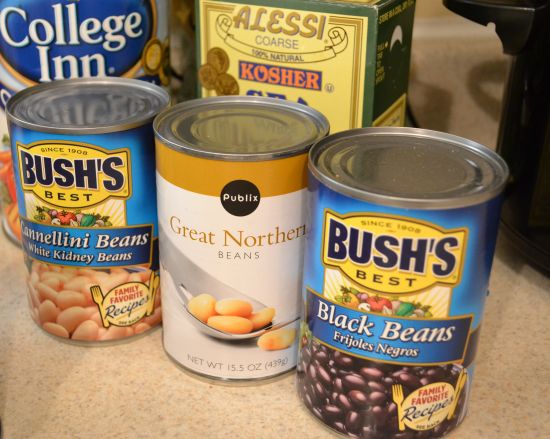 Canned beans for crock pot soup recipe