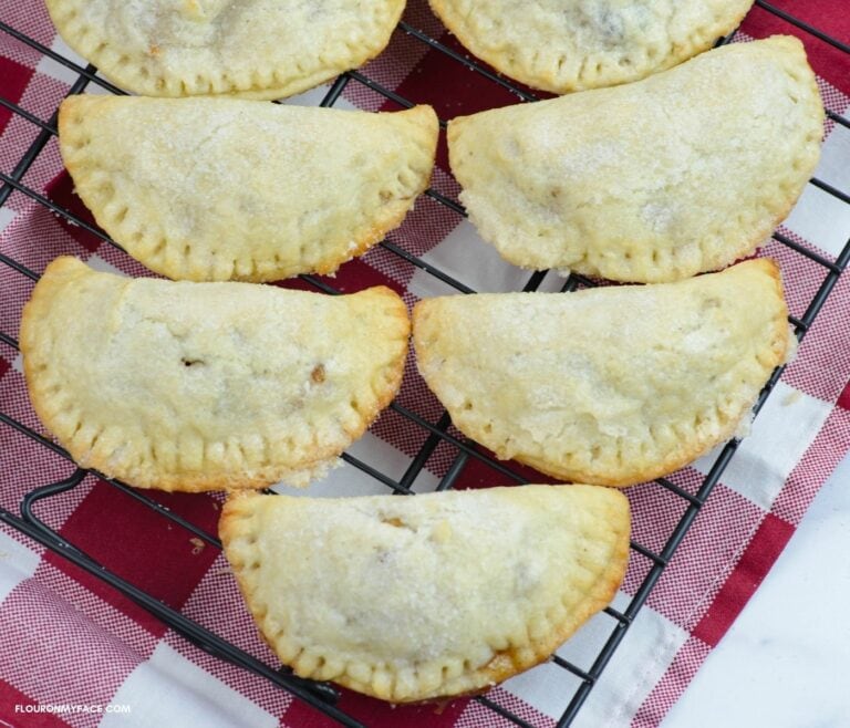 Apple Cranberry Turnovers-Flour On My Face