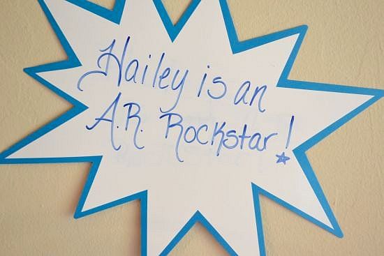 Hailey is an A.R. Rock Star